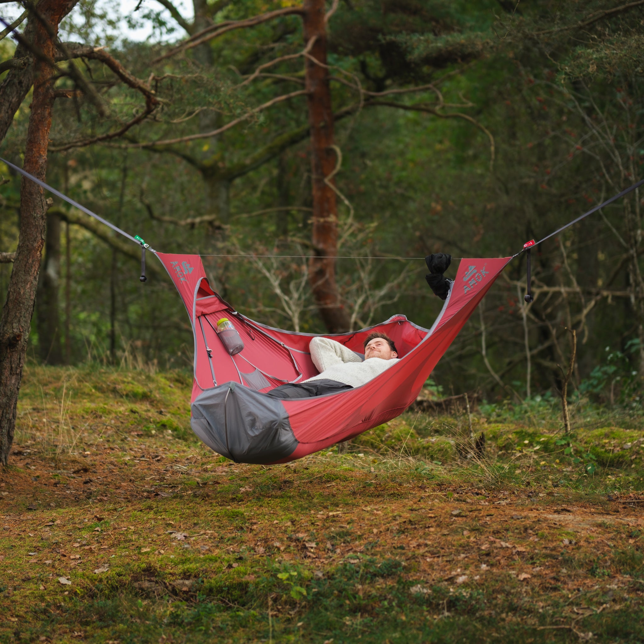 Draumr / XL / Red / Skjold 10 / Dark grey / no-tarp / mobile