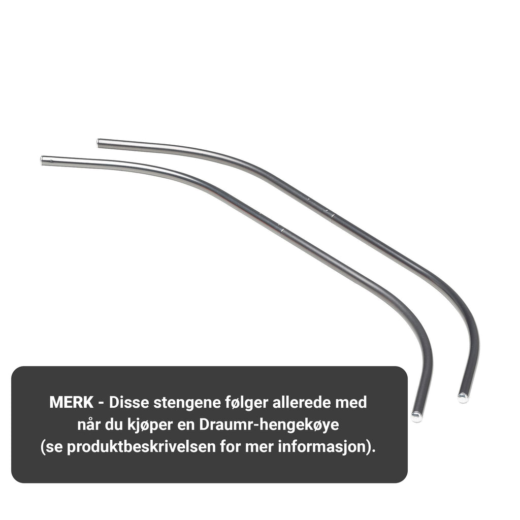Aluminiumstenger - reservedel / Sett med 2 stk.