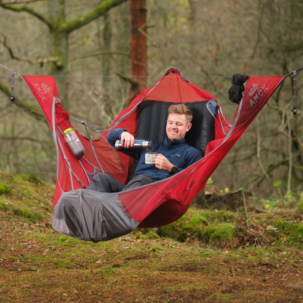 Draumr Ultralight hengekøye / XL / Red